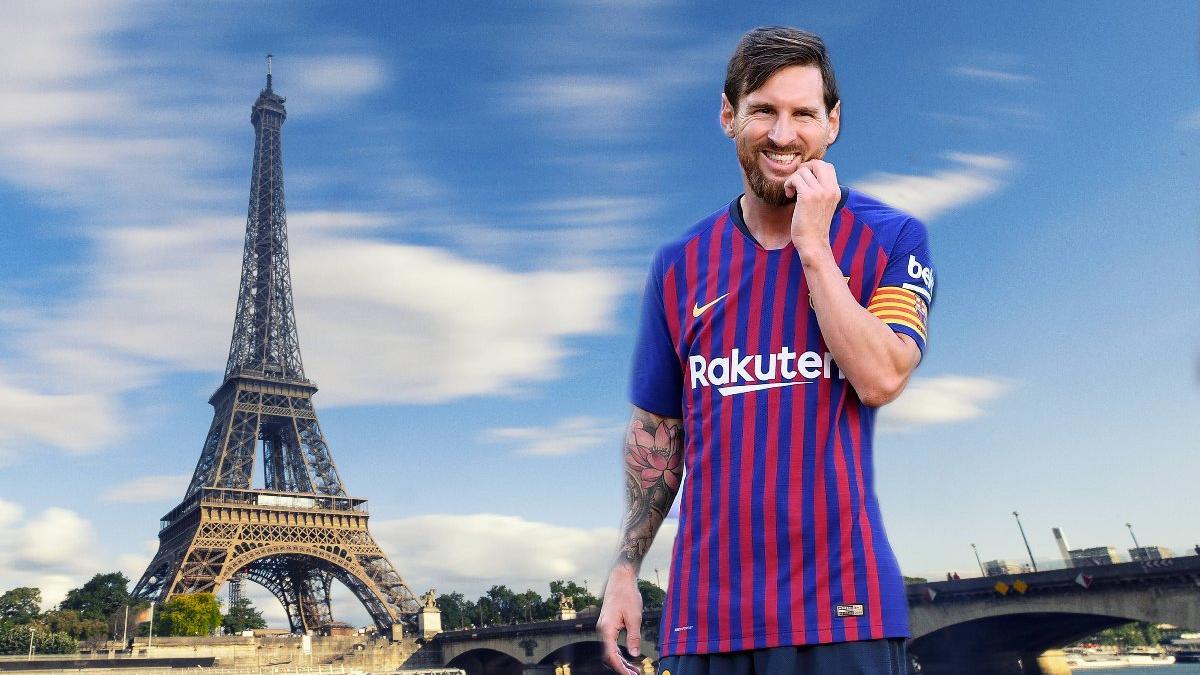 Paris Saint Germain'de Lionel Messi için geri sayım! Eyfel Kulesi'nde hazırlık...
