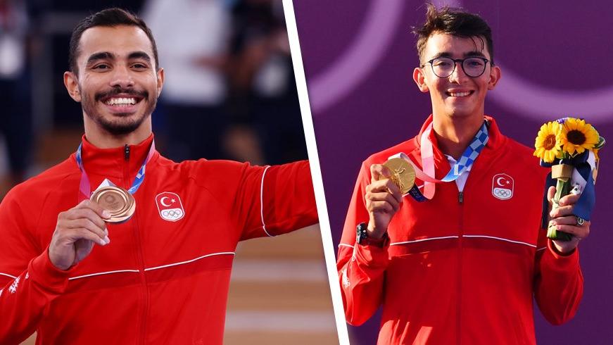 Mete Gazoz ve Ferhat Arıcan Tokyo 2020’de tarihe çentik attı! Onlar artık efsane…