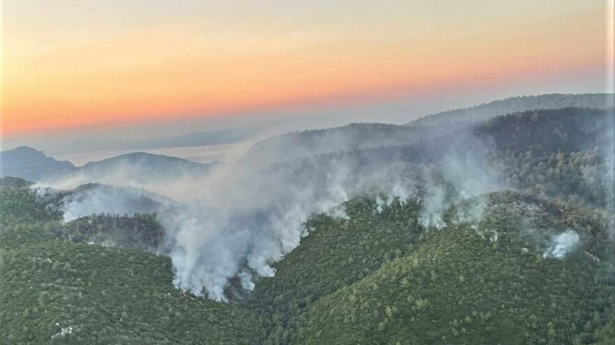Muğla’da orman yangınları 11’nci gününde