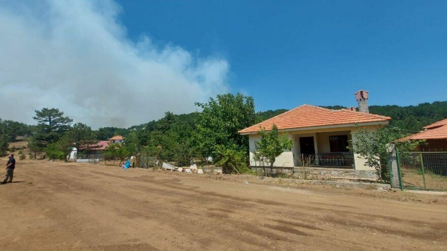 Köyceğiz’deki yangında 11’inci gün, yayladaki evler tahliye edildi
