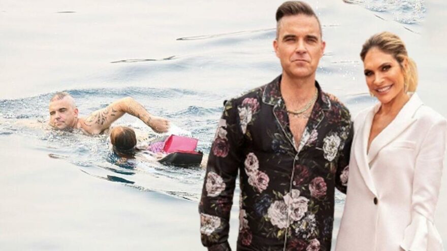 Robbie Williams ve eşinin Türkiye tatili