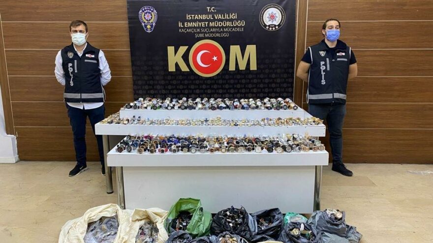 İstanbul’da 2 günde 6.5 milyonluk kaçak ürün ele geçirildi