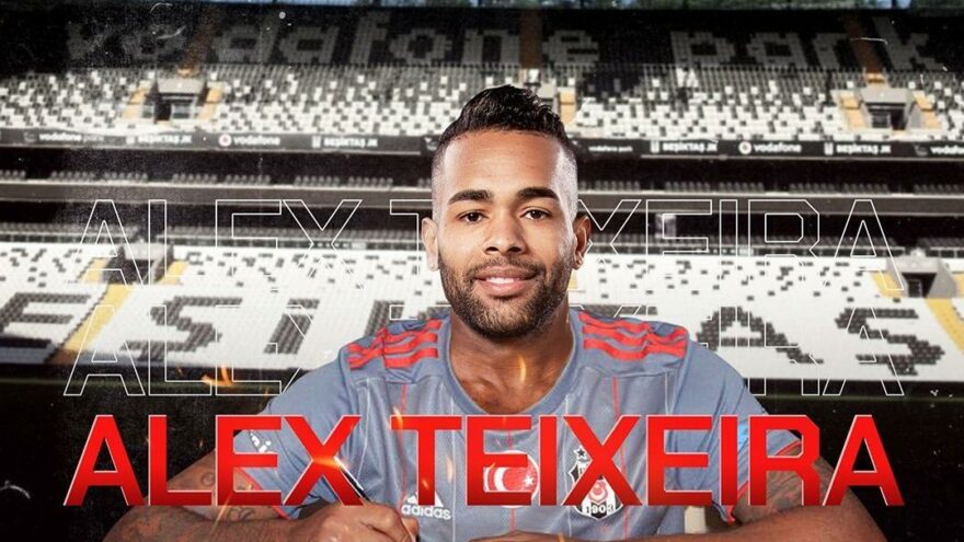 Beşiktaş Alex Teixeira transferini resmen açıkladı
