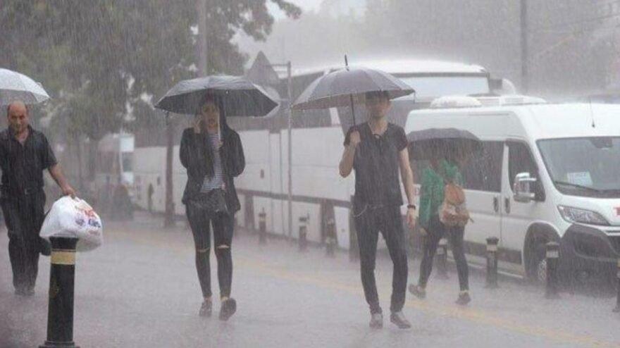 Meteoroloji’den kuvvetli sağanak uyarısı
