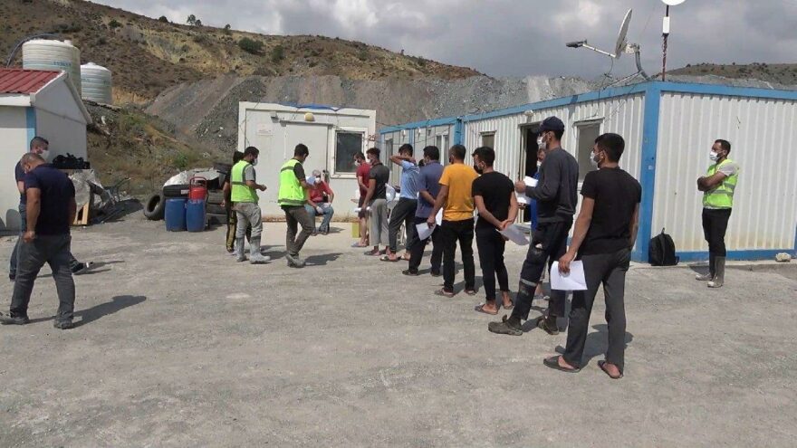YHT şantiyesinde corona virüsü alarmı