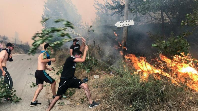 Cezayir’deki orman yangınlarında 25’i asker 42 kişi hayatını kaybetti