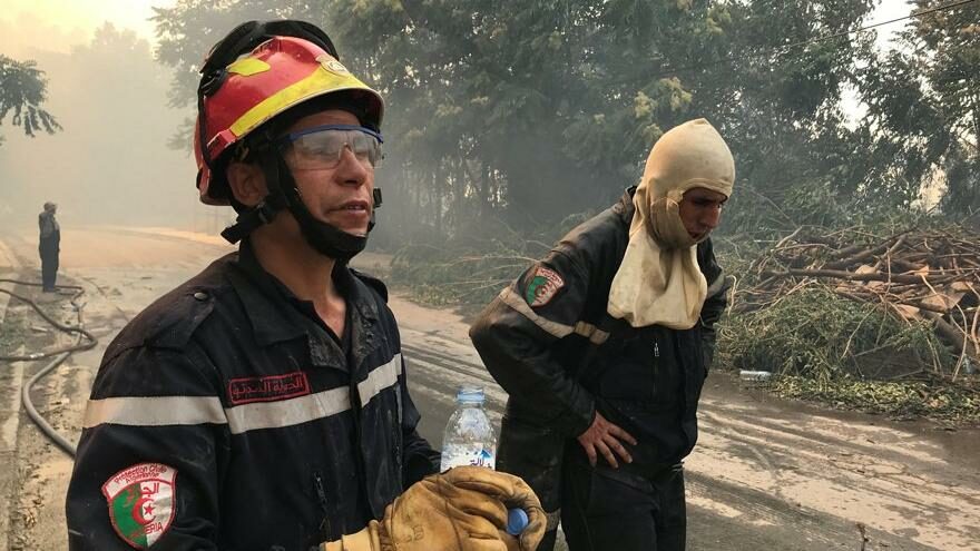 Cezayir’de orman yangınlarından ölenlerin sayısı artıyor
