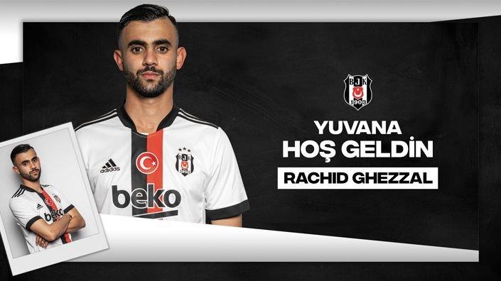 Beşiktaş, Rachid Ghezzal transferini açıkladı! Galatasaray’a gönderme…