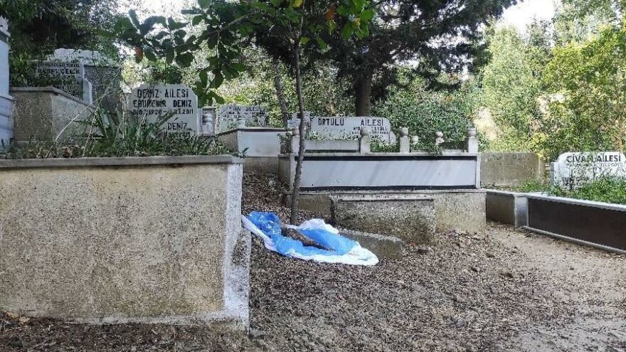 Şişli’de mezarlıkta panik; insan cesedi zannedildi