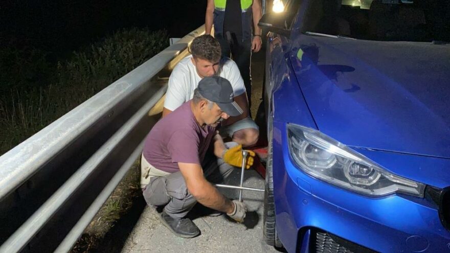 TEM otoyolunda ilginç olay