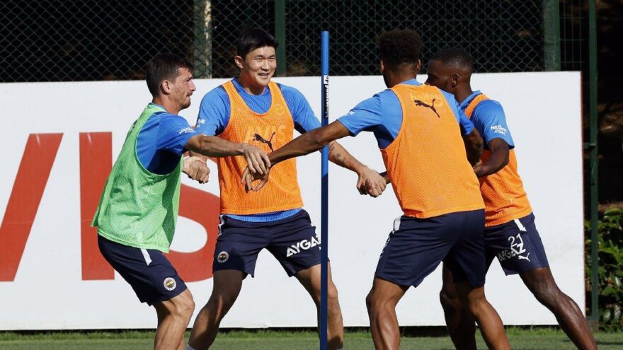 Fenerbahçe’de Min-Jae Kim ilk idmanına çıktı