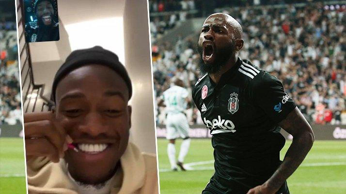 Beşiktaş taraftarını coşturan N’koudou-Batshuayi görüşmesi
