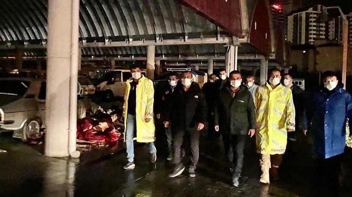 “781 tarım işçisi güvenli bir alana nakledildi”