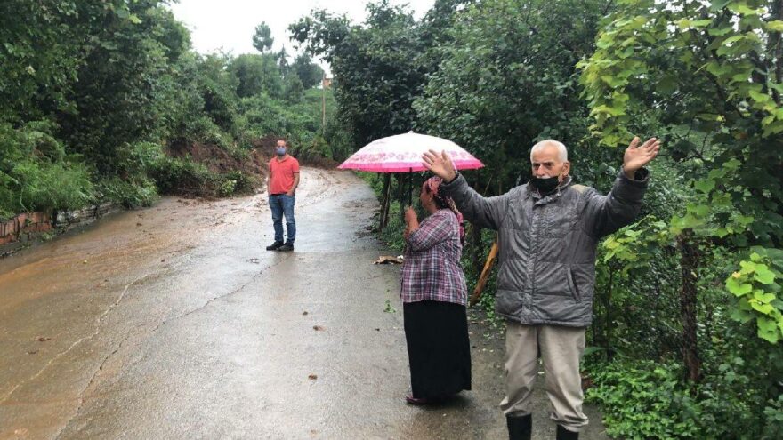 Rize’de 48 köy yolu ulaşıma kapandı