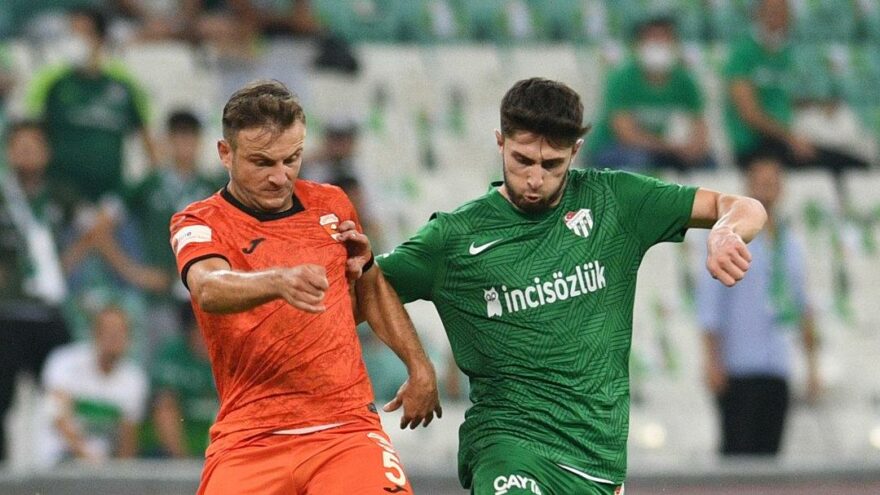 Bursaspor ve Adanaspor 1’er puana razı oldu