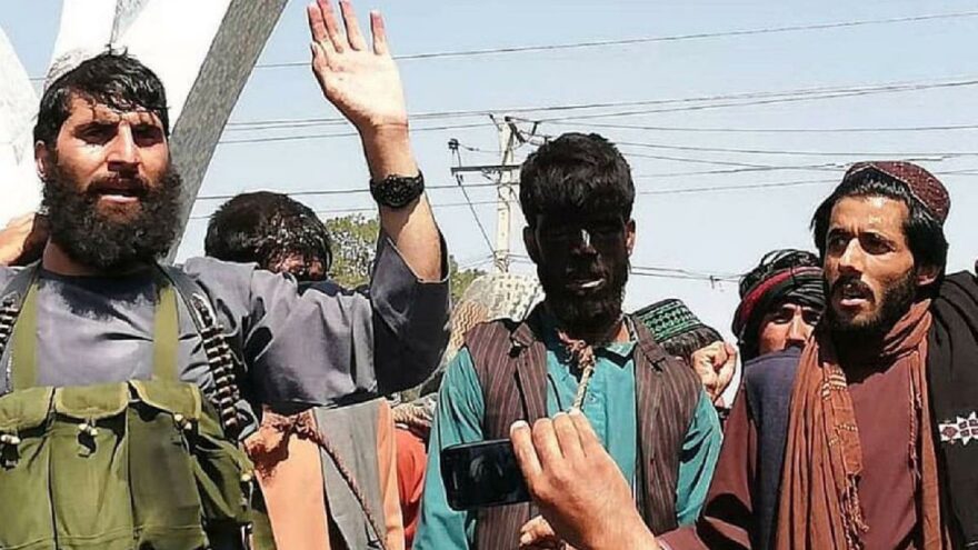 Afganistan sokaklarında Taliban etkisi: Hırsızların boynuna ilmik bağlayıp gezdirdiler