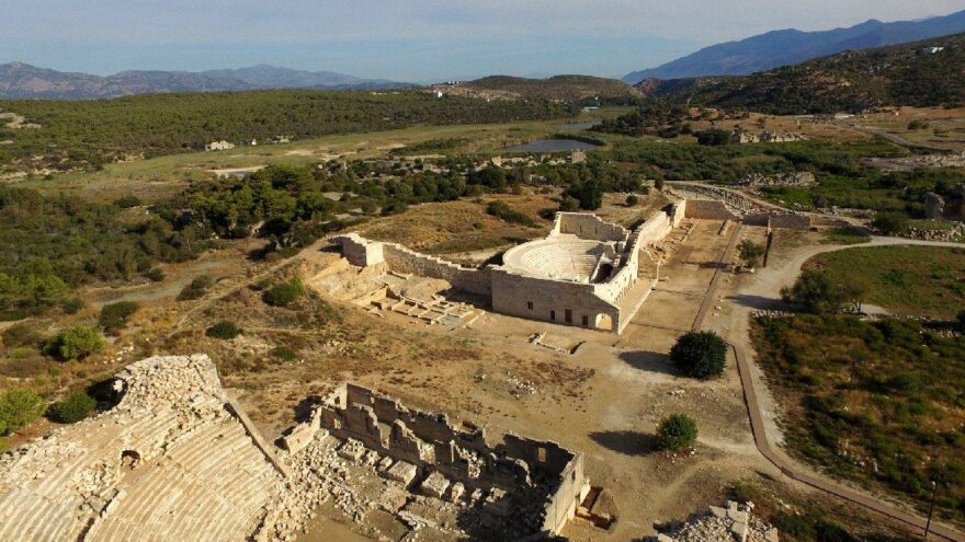 Antik kent Patara’da ziyaretçi rekoru