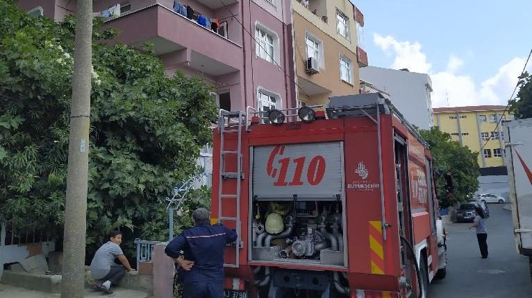 Buzdolabı patladı, son anda kurtuldular