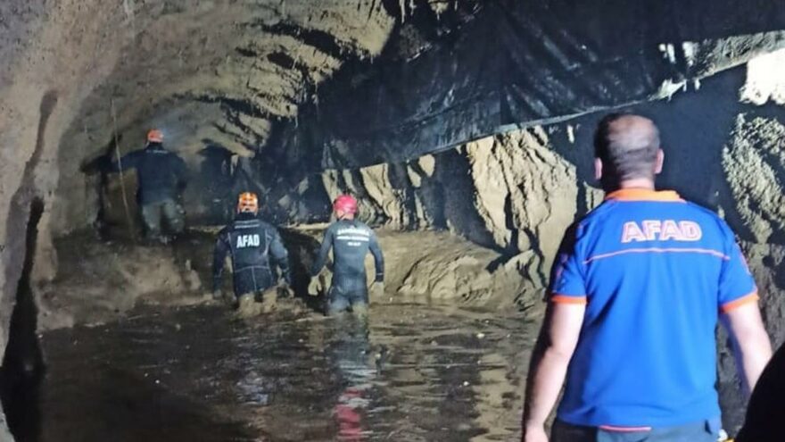 HES tünelinde kaybolan işçiye 15 gündür ulaşılamadı