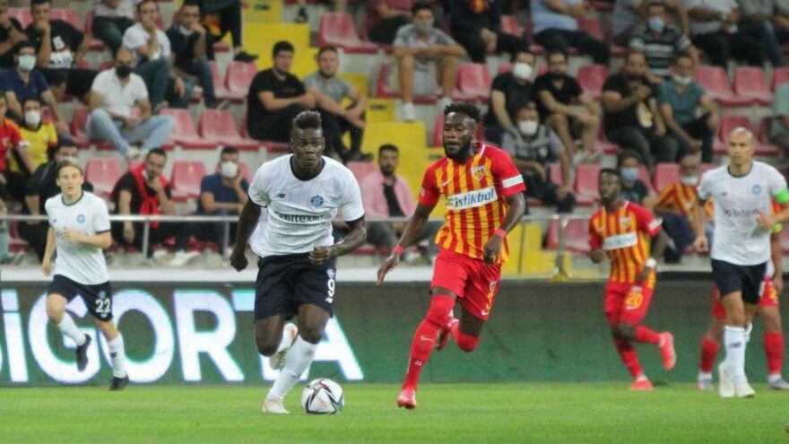 Adana Demirspor 26 yıl sonra ilk puanını Kayseri’de aldı: 1-1