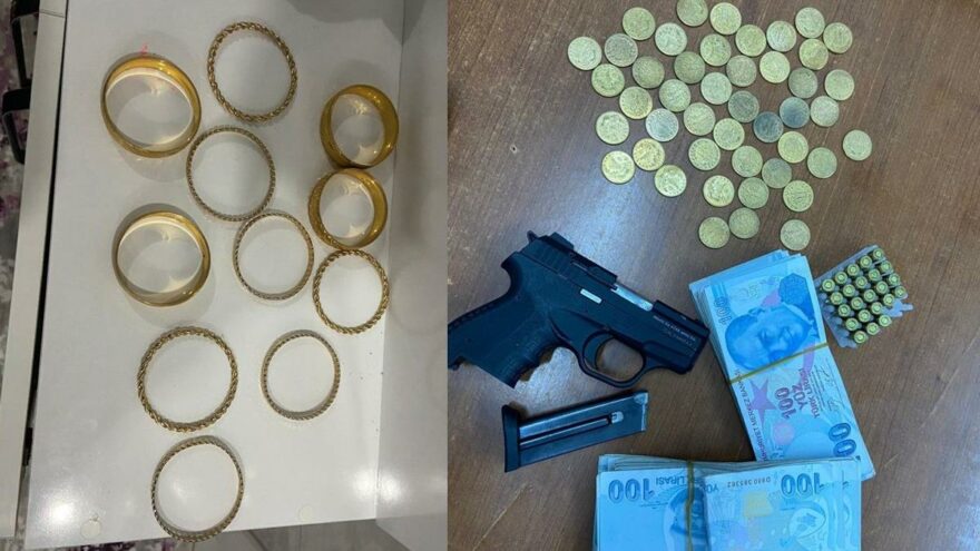 Arazi alımı için notere giderken gasp edildi