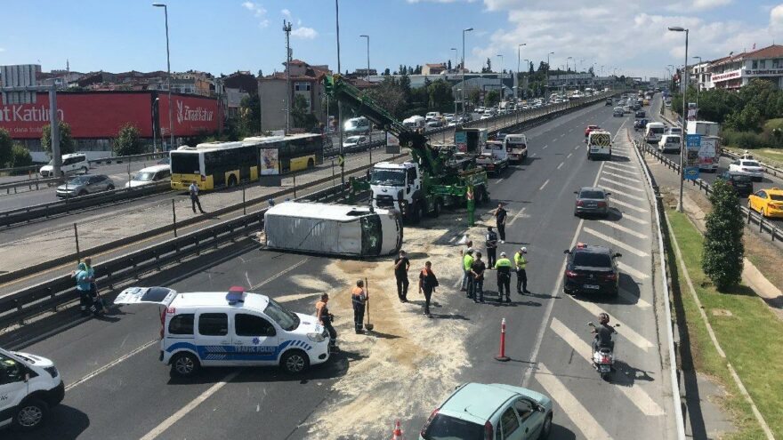 Trafiği bu hale getirip kaçtılar