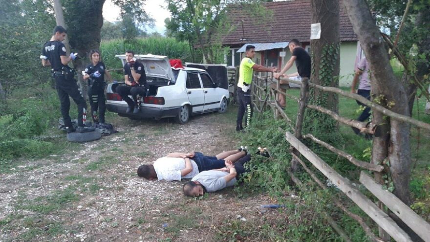 78 kilometrelik kovalamacayla yakalandılar