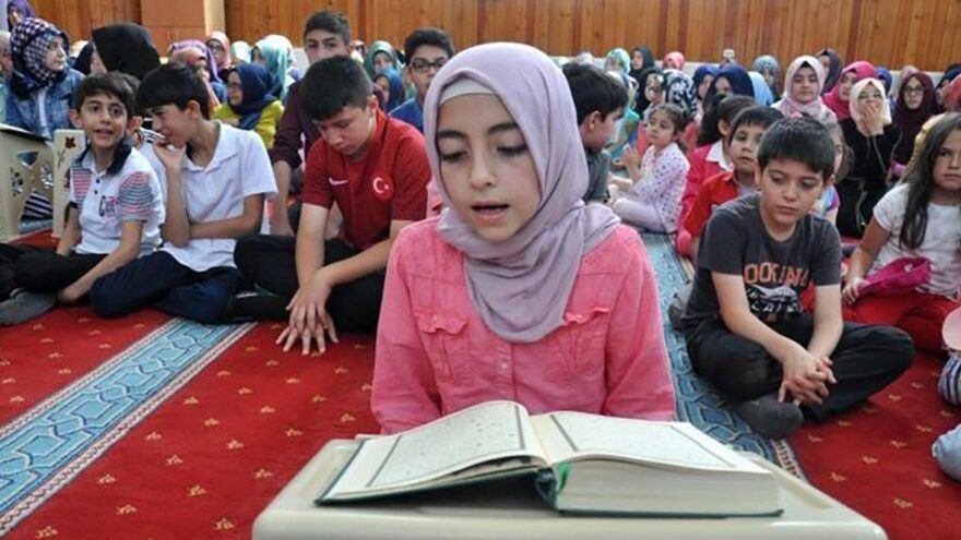 “2 milyona yakın çocuk Kuran kursuna gitti”