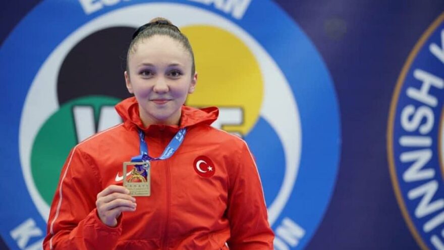Büyükşehir sporcusu Damla, Avrupa şampiyonu