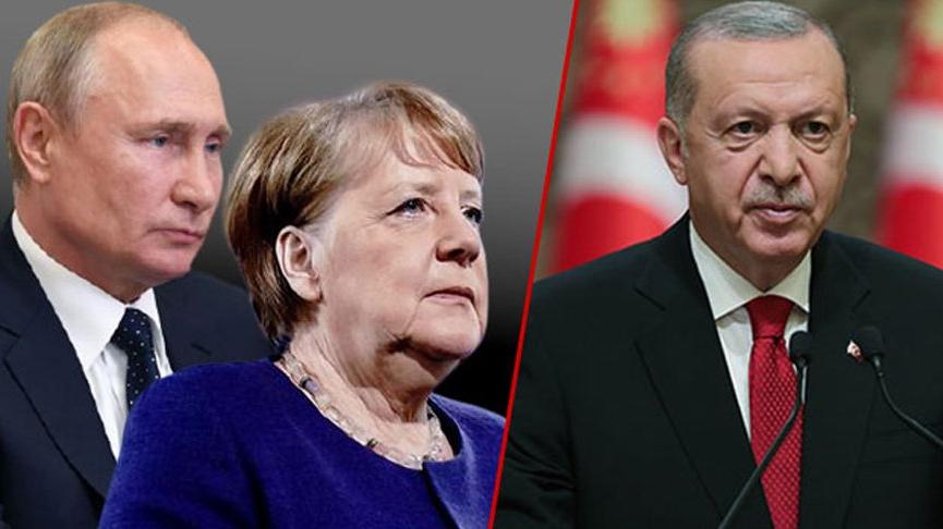Cumhurbaşkanı Erdoğan, Putin ve Merkel ile görüştü! Taliban mesajı