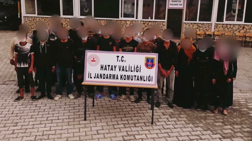 Sınırdan kaçak geçen 81 göçmen yakalandı