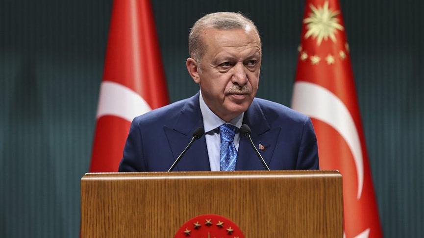 Cumhurbaşkanı Erdoğan Ümit Dündar, Mehmet Akarca ve Bekir Şahin’i kabul etti