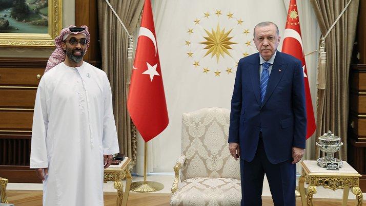 Erdoğan’la görüşen BAE’li yetkilinin şirketinden Türkiye açıklaması
