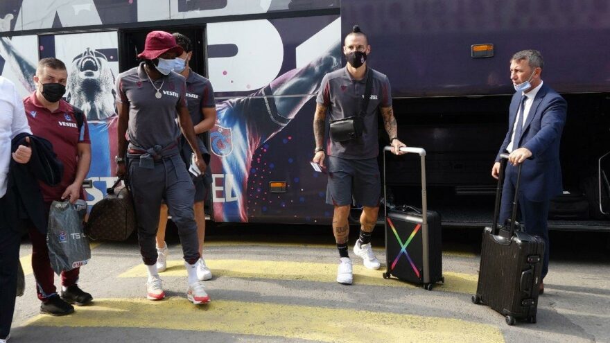Trabzonspor Roma’ya gitti! Kadro belli oldu…