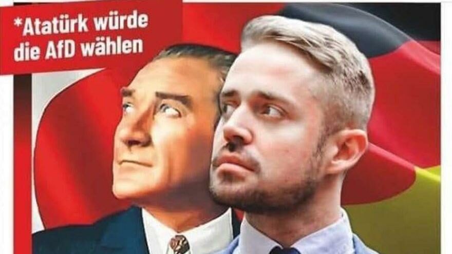 Alman ırkçı partiden Atatürk’e büyük saygısızlık
