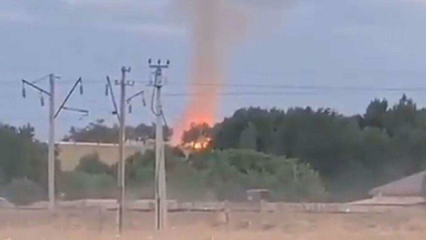 Kazakistan’da mühimmat deposu patladı