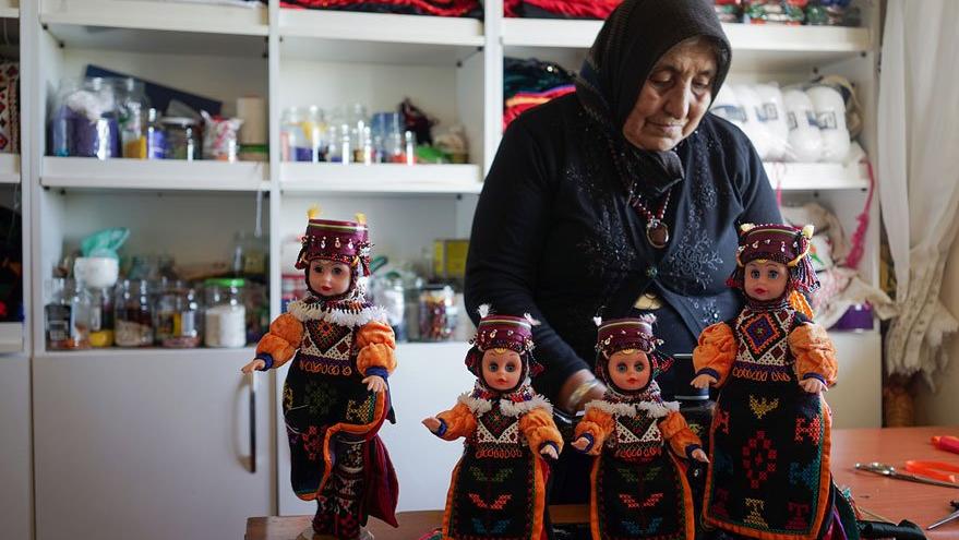 75 yaşındaki Fidan teyze 40 yıldır bebek üretiyor