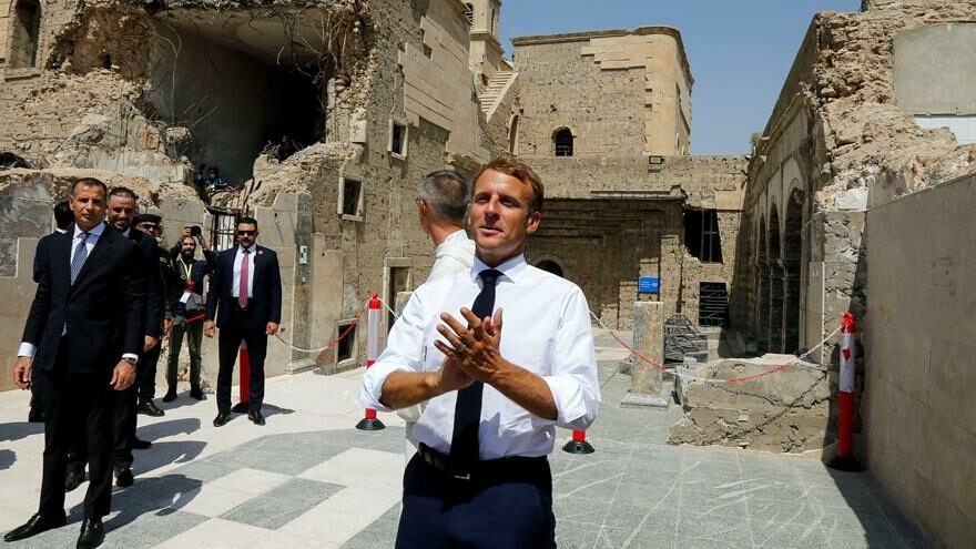 Macron: Kabil’de güvenli bölgeye hazırız