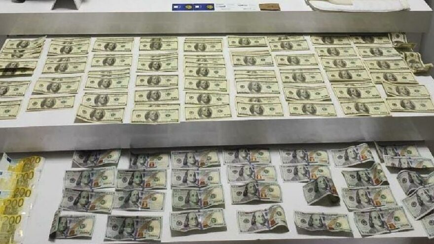 Kaçakçılık operasyonunda binlerce sahte dolar yakalandı