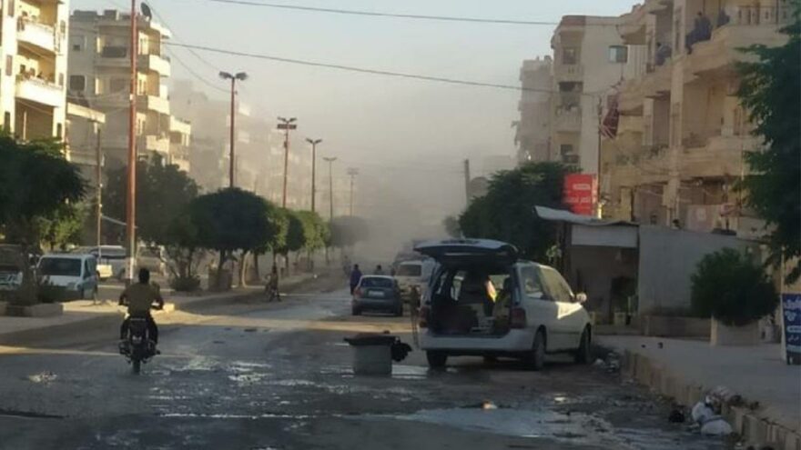 Terör örgütü PKK’dan Afrin’e saldırı: 6 yaralı