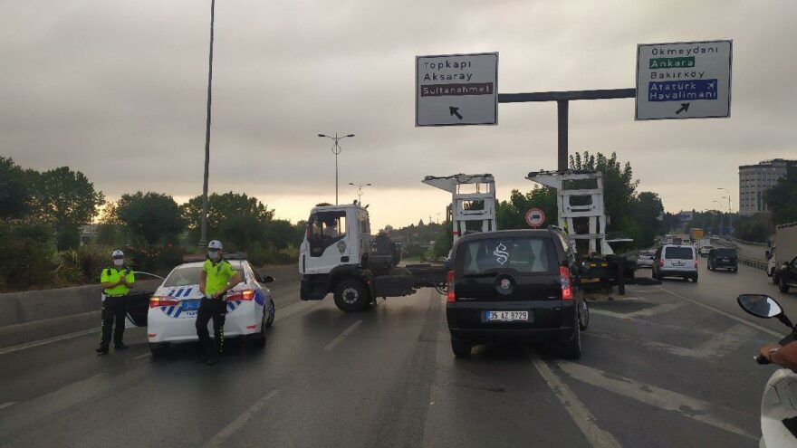 İstanbul’da Vatan Caddesi trafiğe kapatıldı