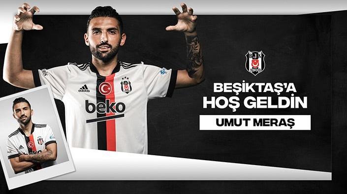 Beşiktaş, Umut Meraş ile 3+1 yıllık sözleşme imzaladı