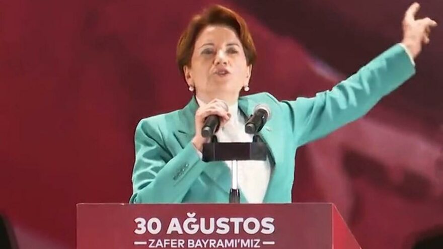Akşener, 30 Ağustos konuşmasından bir kesit paylaşarak, vatandaşa söz verdi