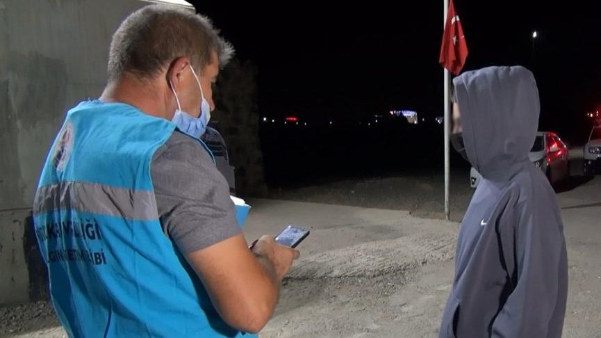 Arkadaşının HES koduyla bilet alan temaslı yolcu denetimde yakalandı