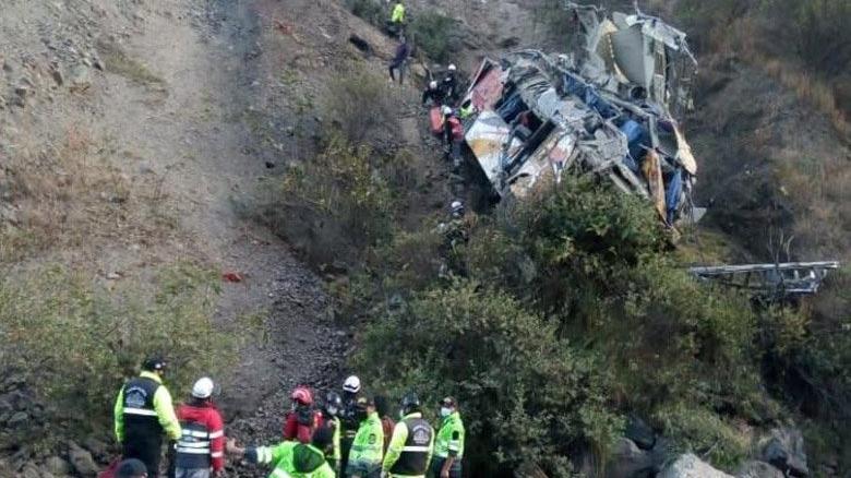 And Dağları’nda otobüs uçuruma düştü: 29 ölü