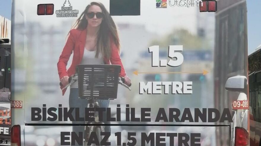 Bisikletliler için farkındalık kampanyası
