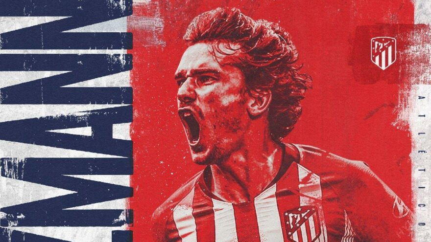 Atletico Madrid transferin son anlarında Antoine Griezmann’ı kadrosuna kattı