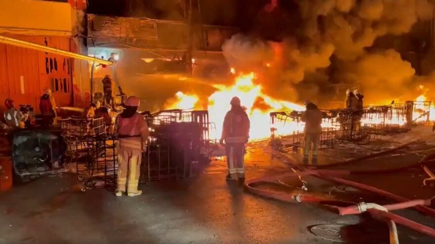 ‘Verilmiş sadakamız varmış’ diyerek o anların görüntüsünü paylaştı