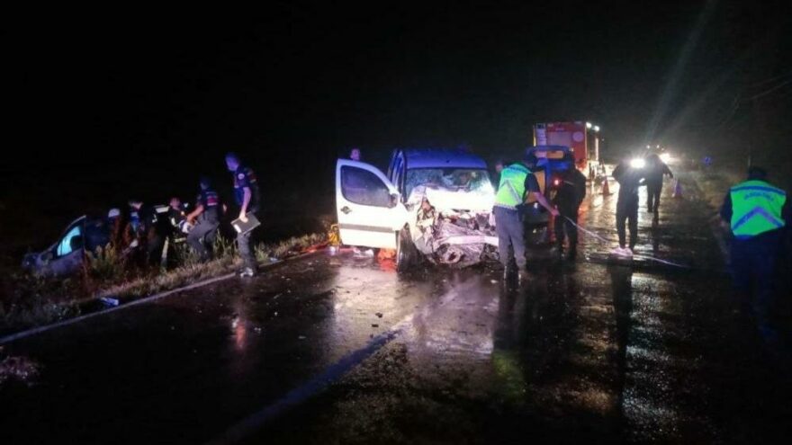 Tekirdağ’da feci kaza: 7 yaralı