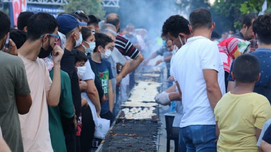 Gören kuyruğa girdi, kısa sürede tükendi